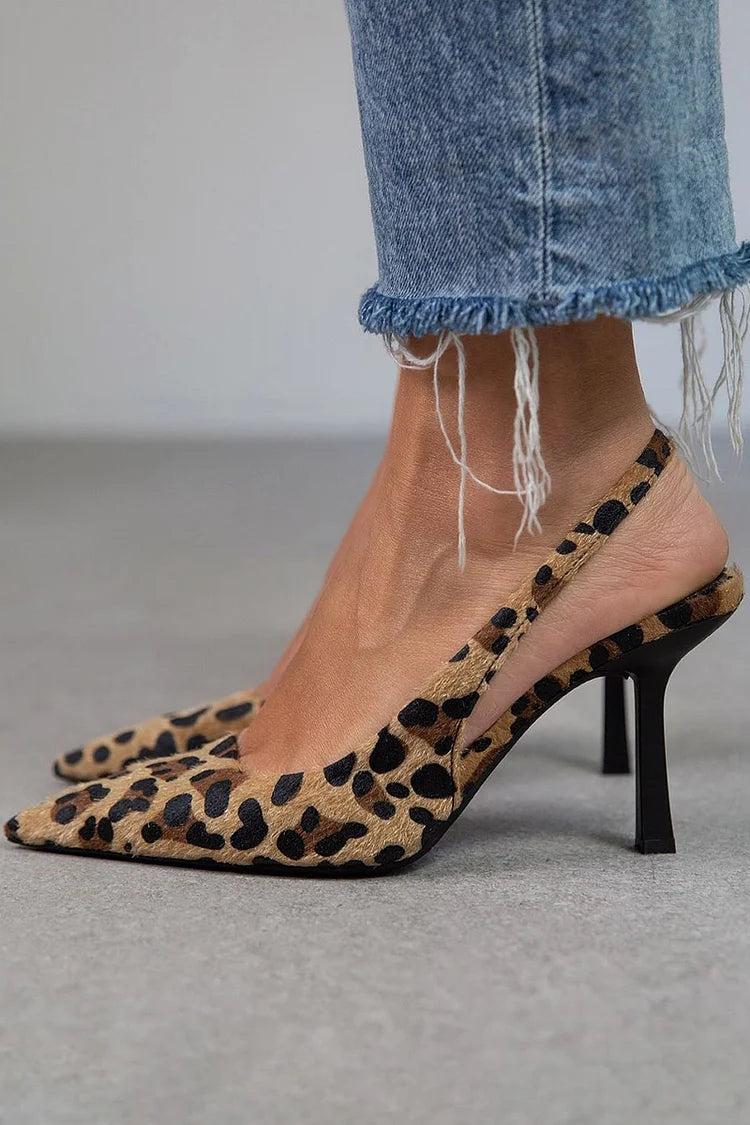 Savrani™ | Décolleté Leopardati Slingback