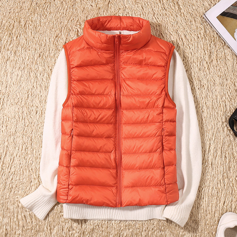 Savrani™ | Gilet leggero in piuma con design plissettato