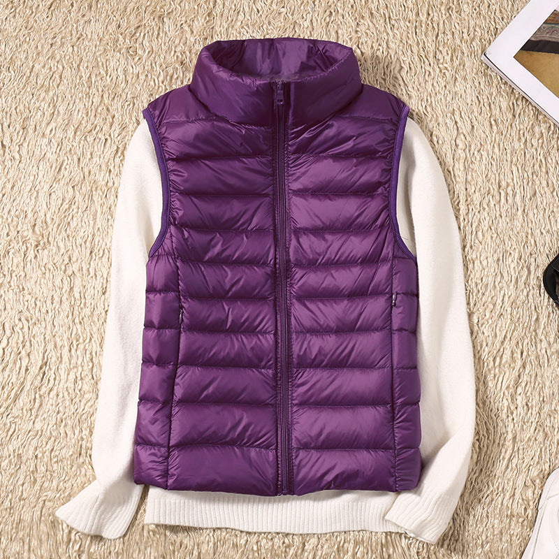 Savrani™ | Gilet leggero in piuma con design plissettato