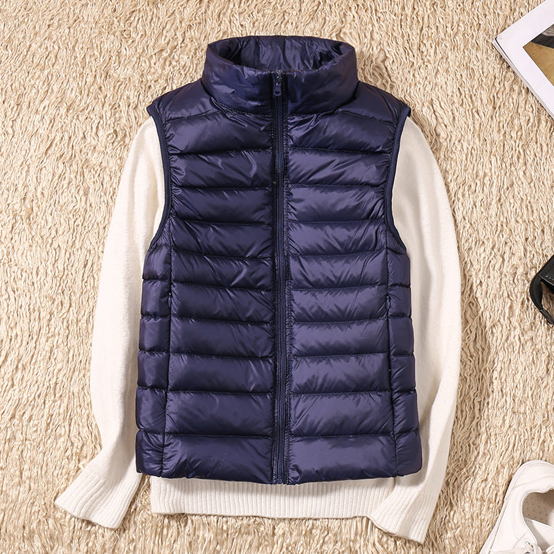 Savrani™ | Gilet leggero in piuma con design plissettato