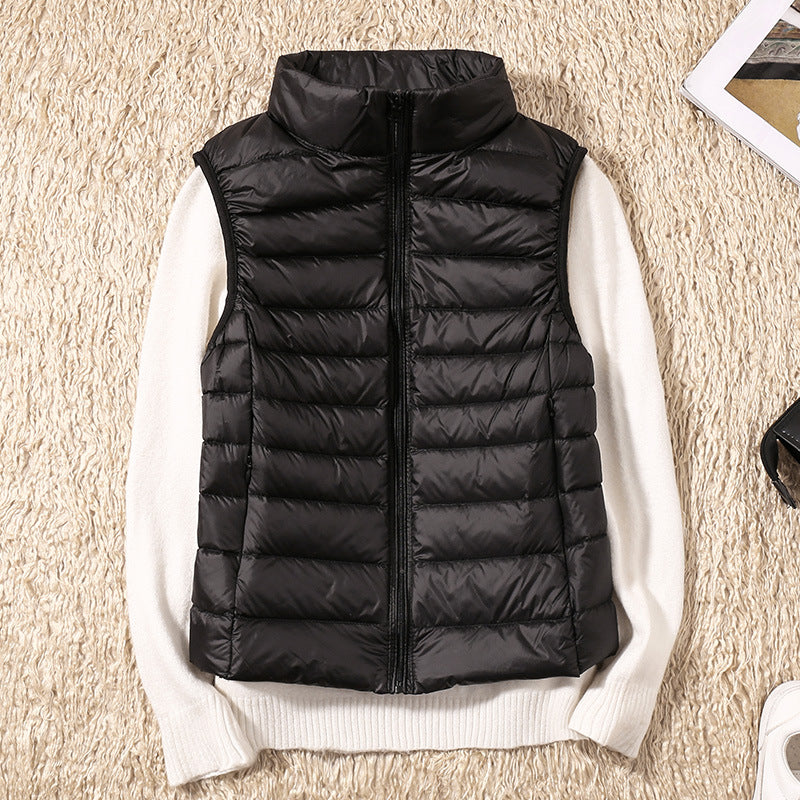 Savrani™ | Gilet leggero in piuma con design plissettato