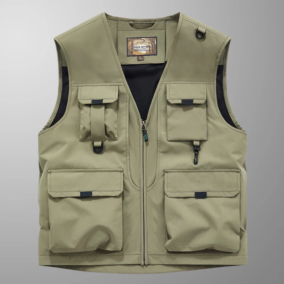 Savrani™ | Gilet cargo elegante e casual