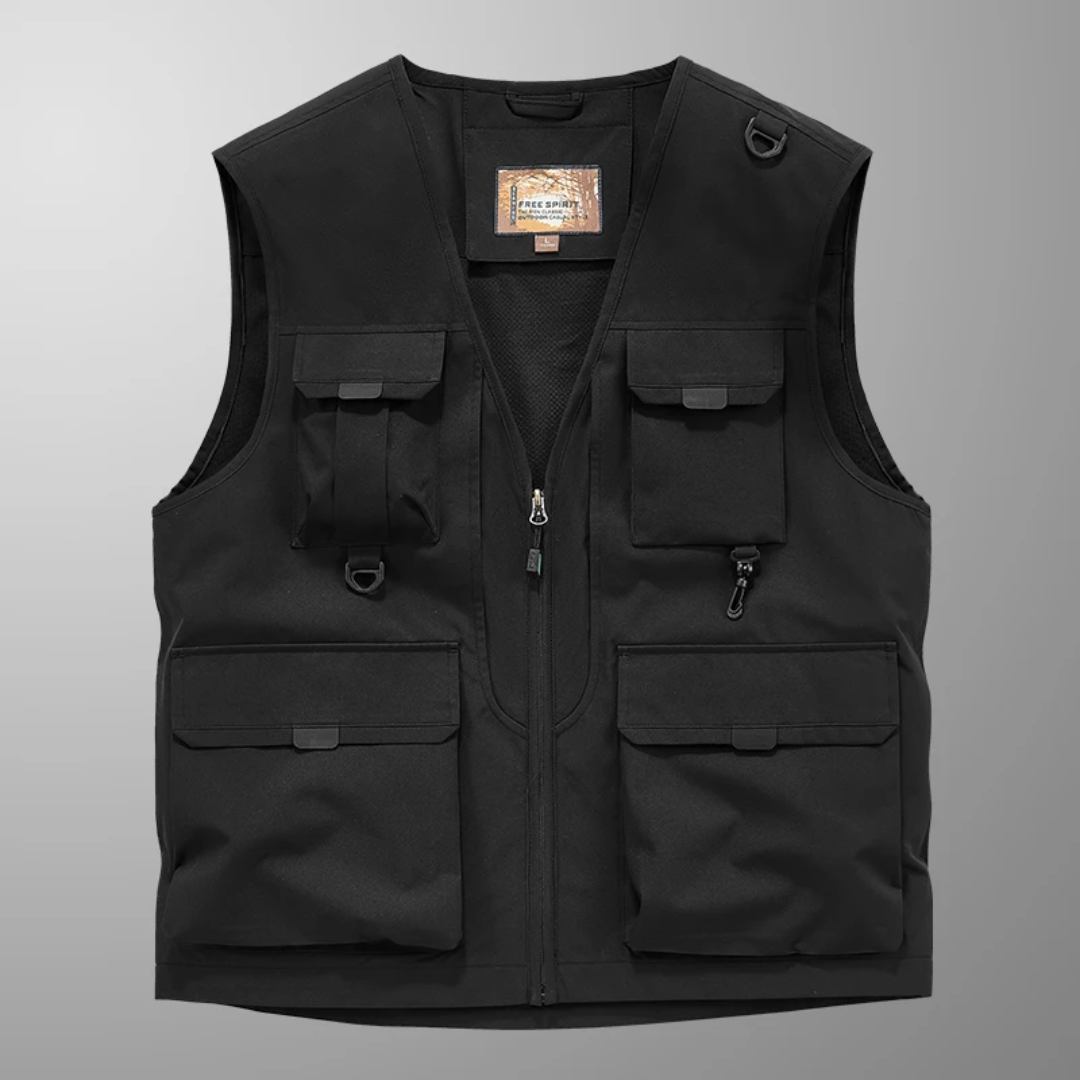 Savrani™ | Gilet cargo elegante e casual