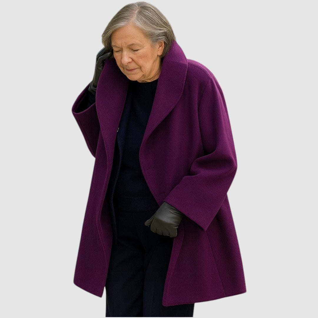 Savrani™ | Cappotto in lana e cashmere giacca a vento