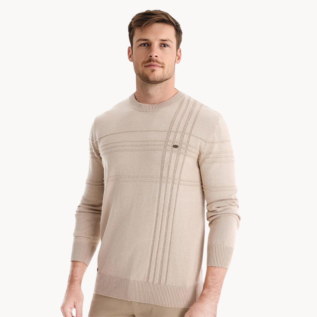 Savrani™ | Maglione elegante da uomo con design a quadri