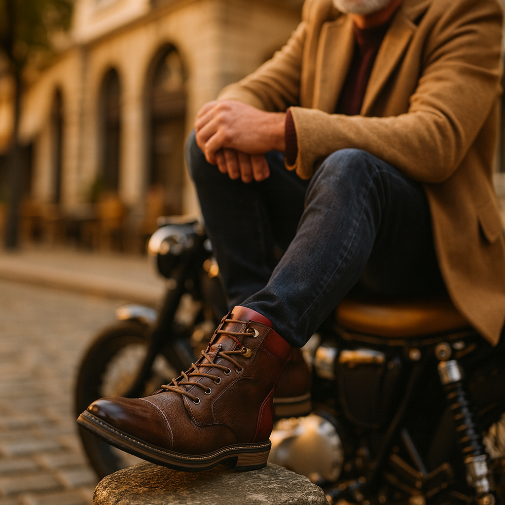 Savrani™ | Stivaletti da uomo in pelle