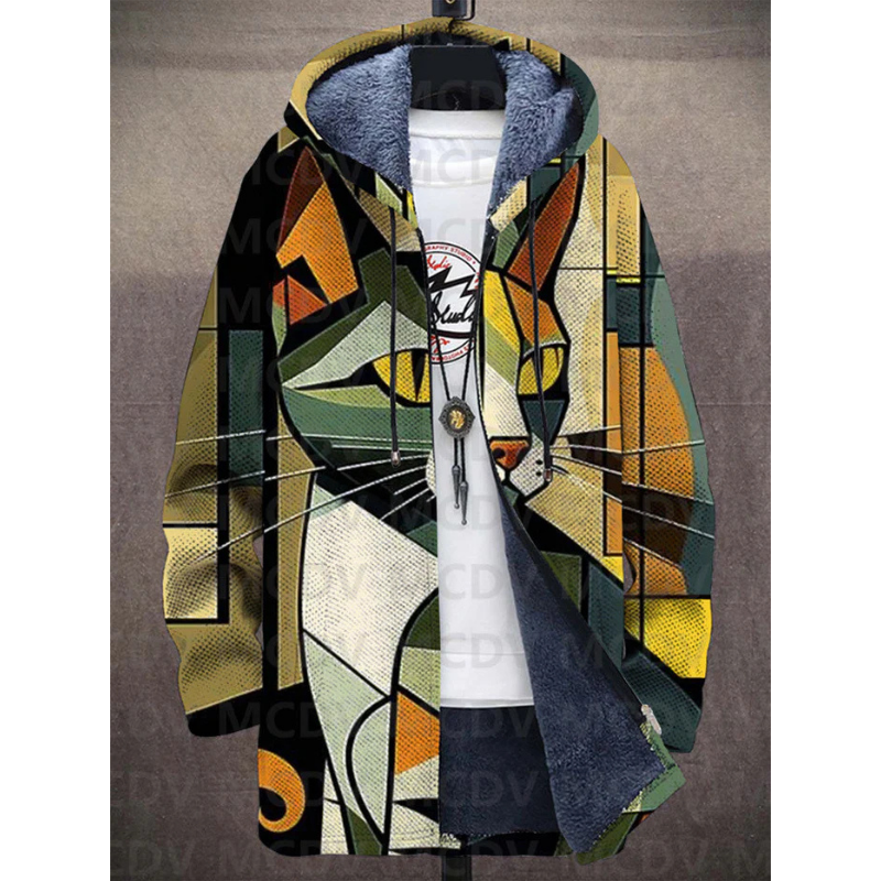 Lowanna | Cardigan di lusso ispirato all'arte