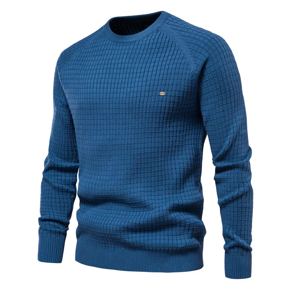 Savrani™ | Maglione da uomo con motivo a quadri