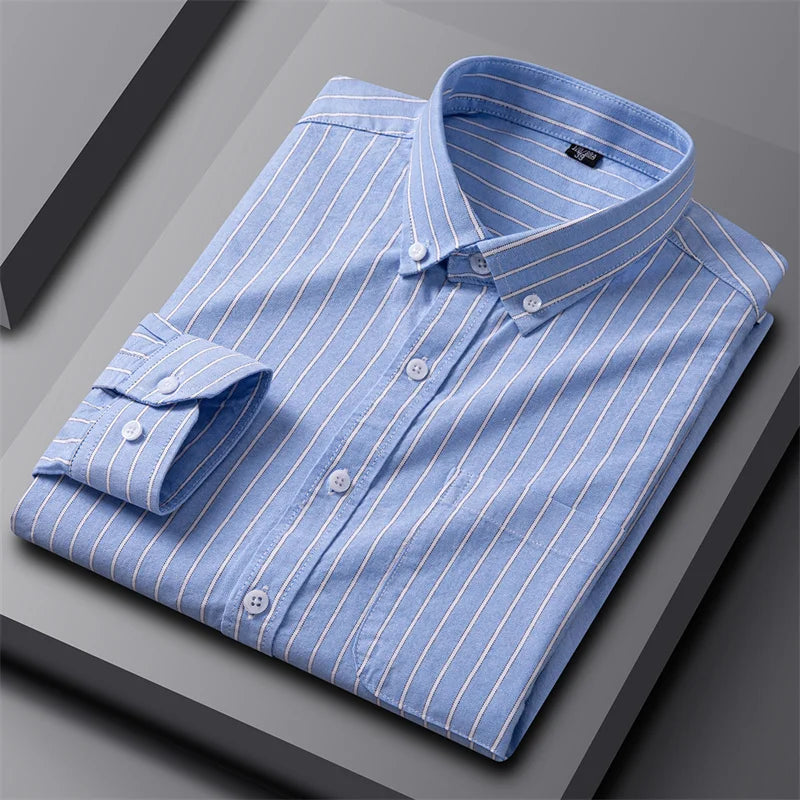 Savrani™ | Camicia Oxford Chic da Uomo