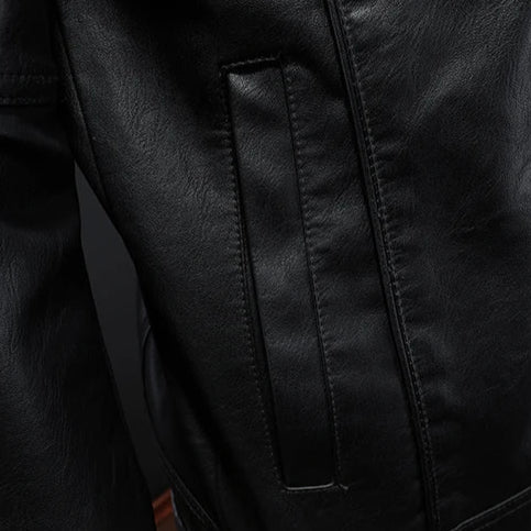 Savrani™ | Giacca biker in pelle