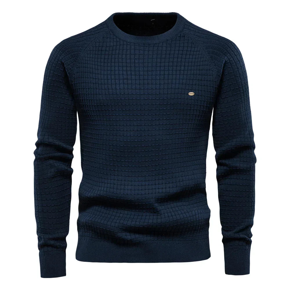 Savrani™ | Maglione da uomo con motivo a quadri