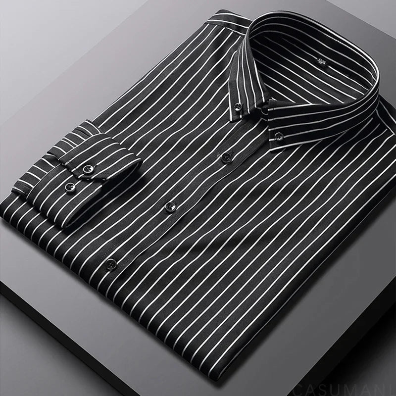 Savrani™ | Camicia Casual a Righe per Uomo
