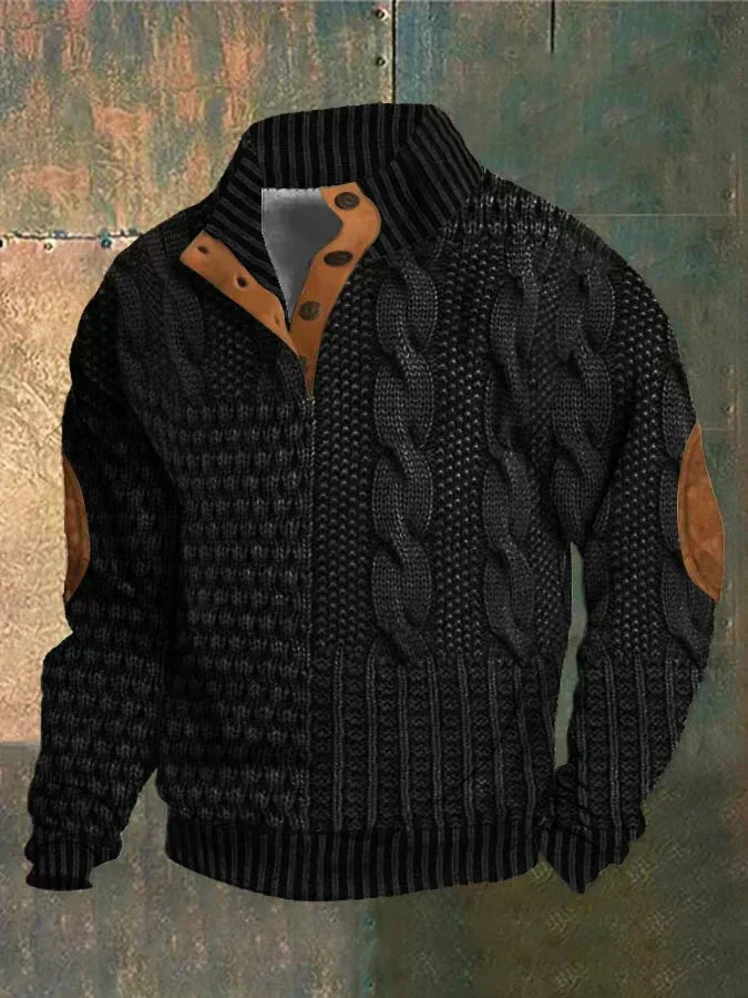 Savrani™ | Maglione vintage stampato