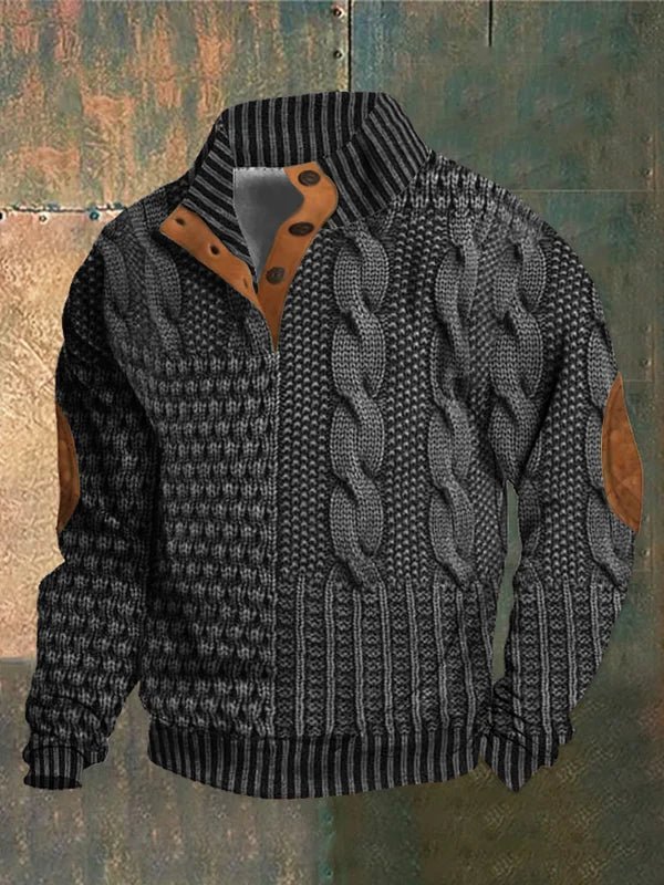 Savrani™ | Maglione vintage stampato