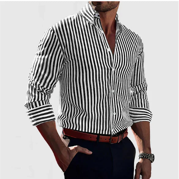 Savrani™ | Camicia a righe decise