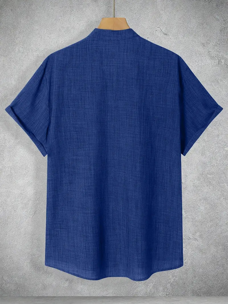 Savrani™ | Camicia a maniche corte con tasca frontale