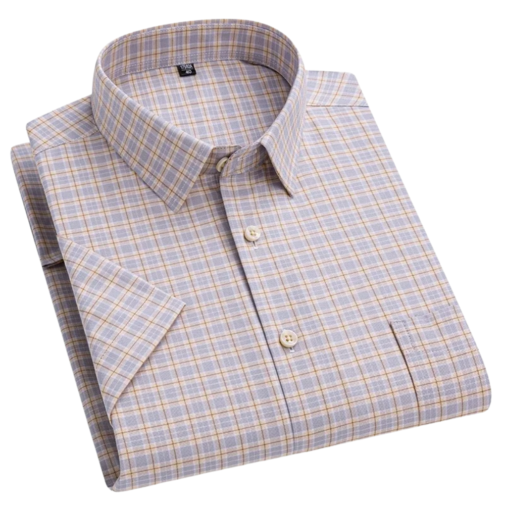 Savrani™ | Camicia di cotone a maniche corte
