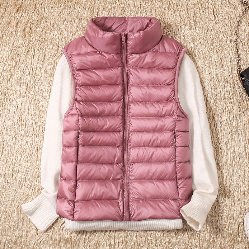 Savrani™ | Gilet leggero in piuma con design plissettato