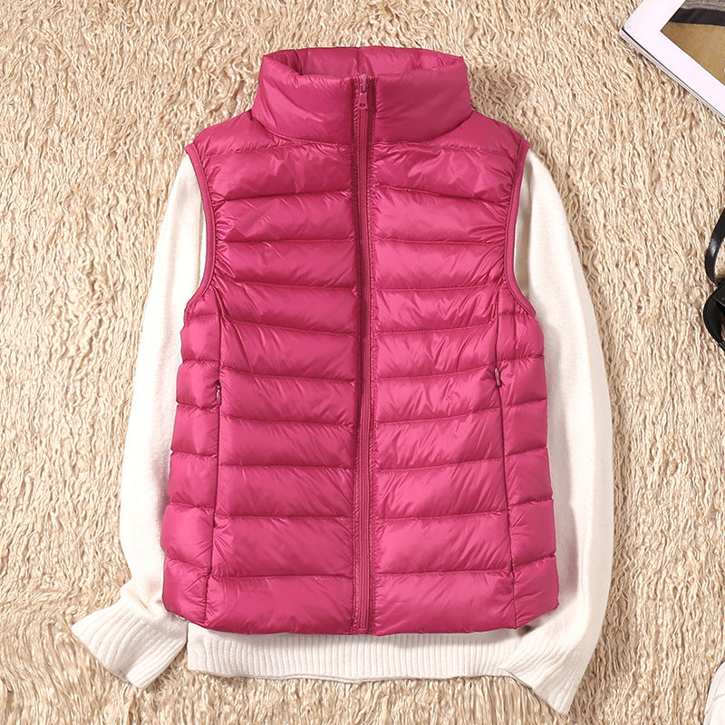 Savrani™ | Gilet leggero in piuma con design plissettato