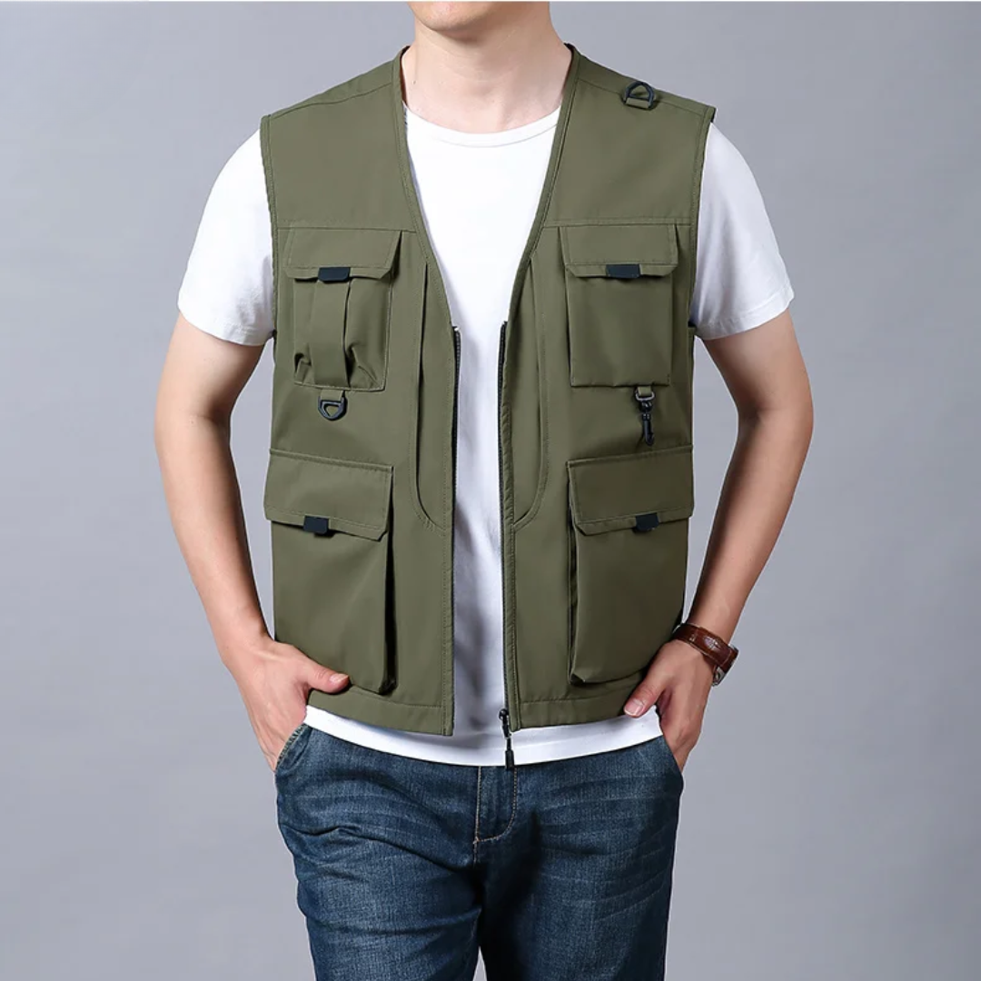 Savrani™ | Gilet cargo elegante e casual