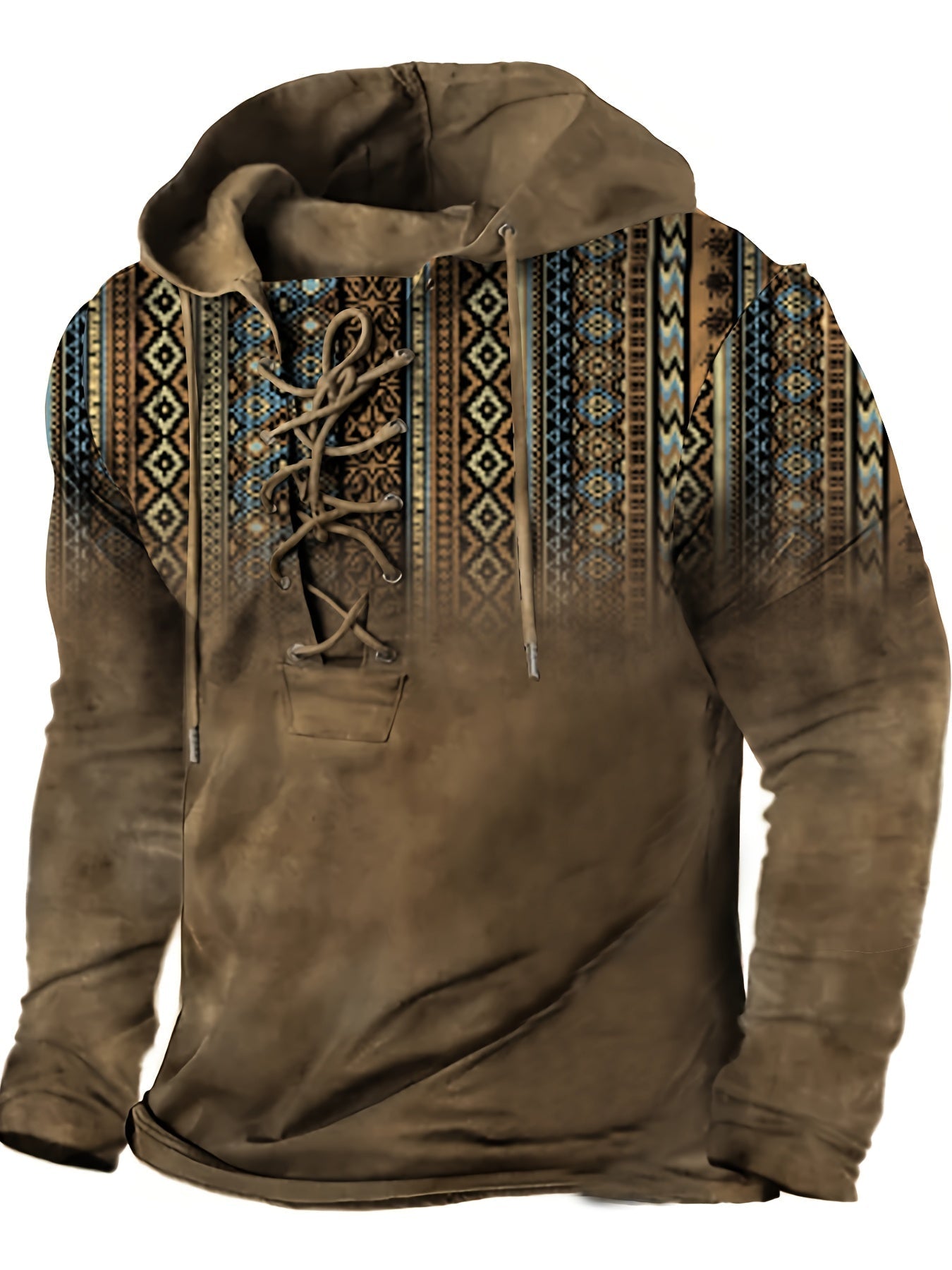 Savrani™ | Felpa casual con cappuccio stampata in 3D