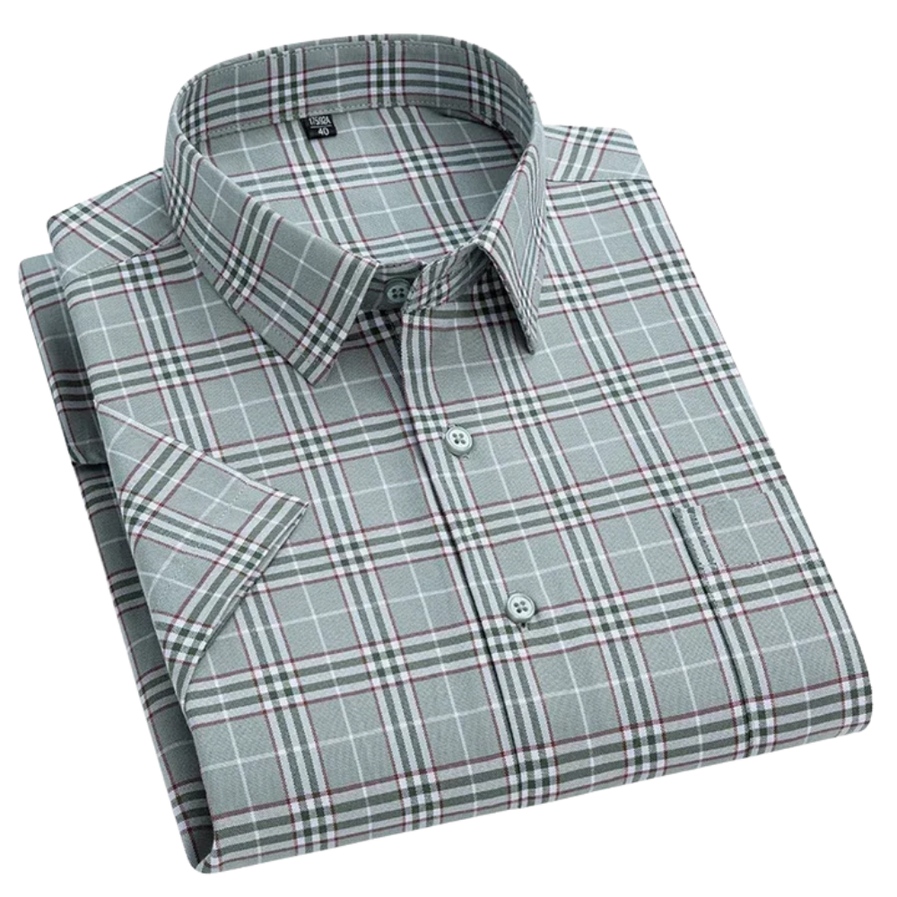 Savrani™ | Camicia di cotone a maniche corte