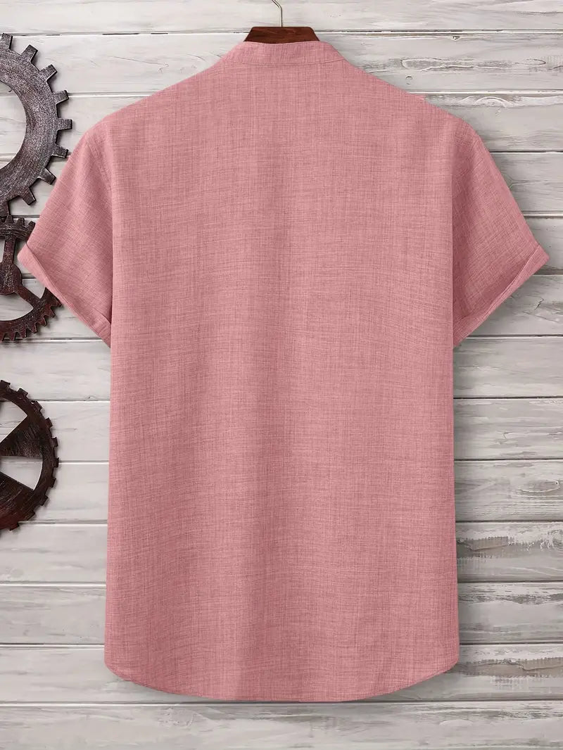 Savrani™ | Camicia a maniche corte con tasca frontale