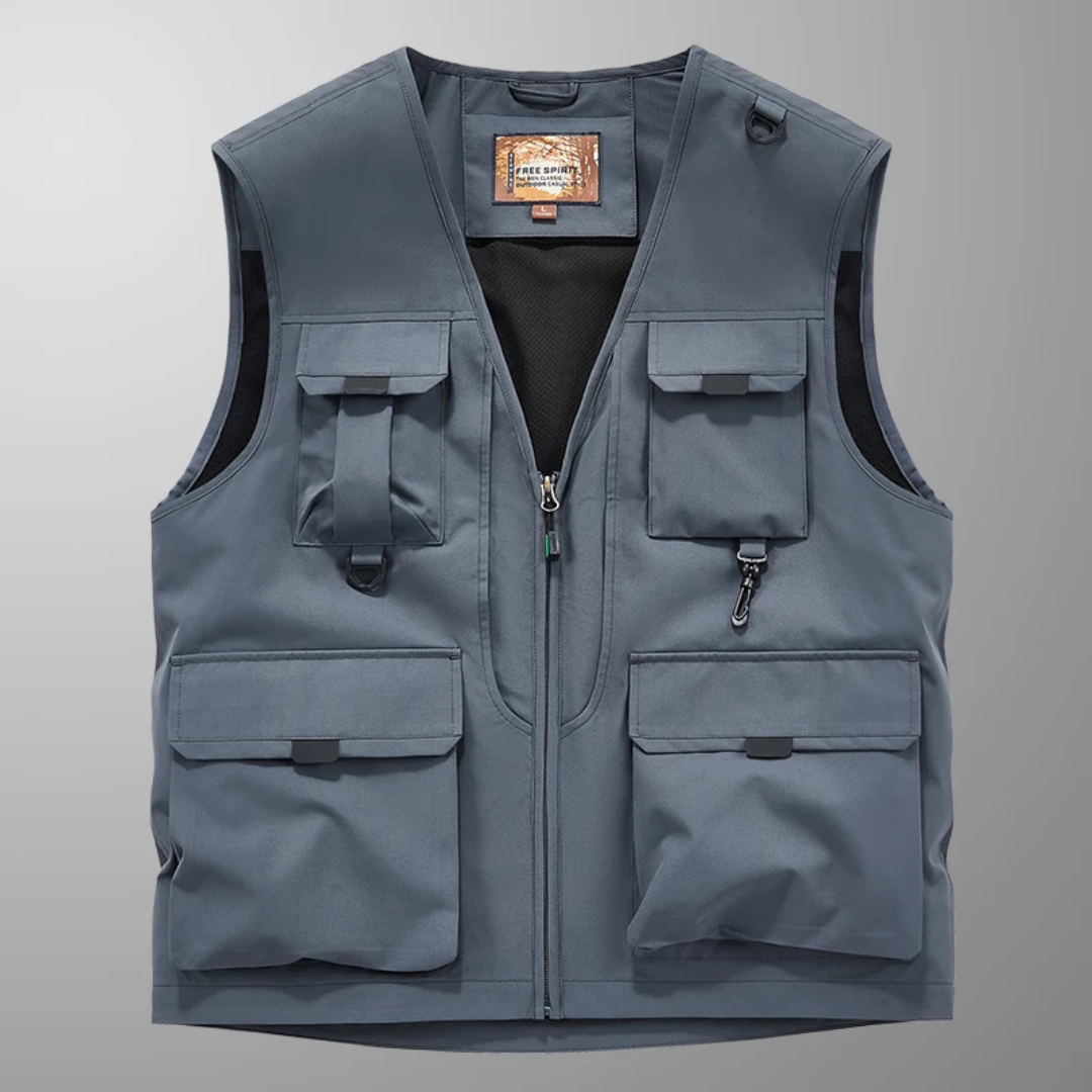 Savrani™ | Gilet cargo elegante e casual