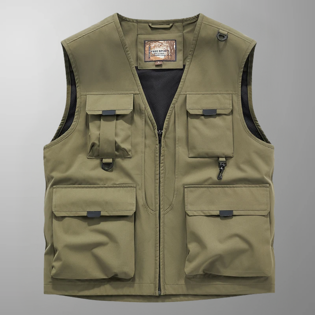Savrani™ | Gilet cargo elegante e casual