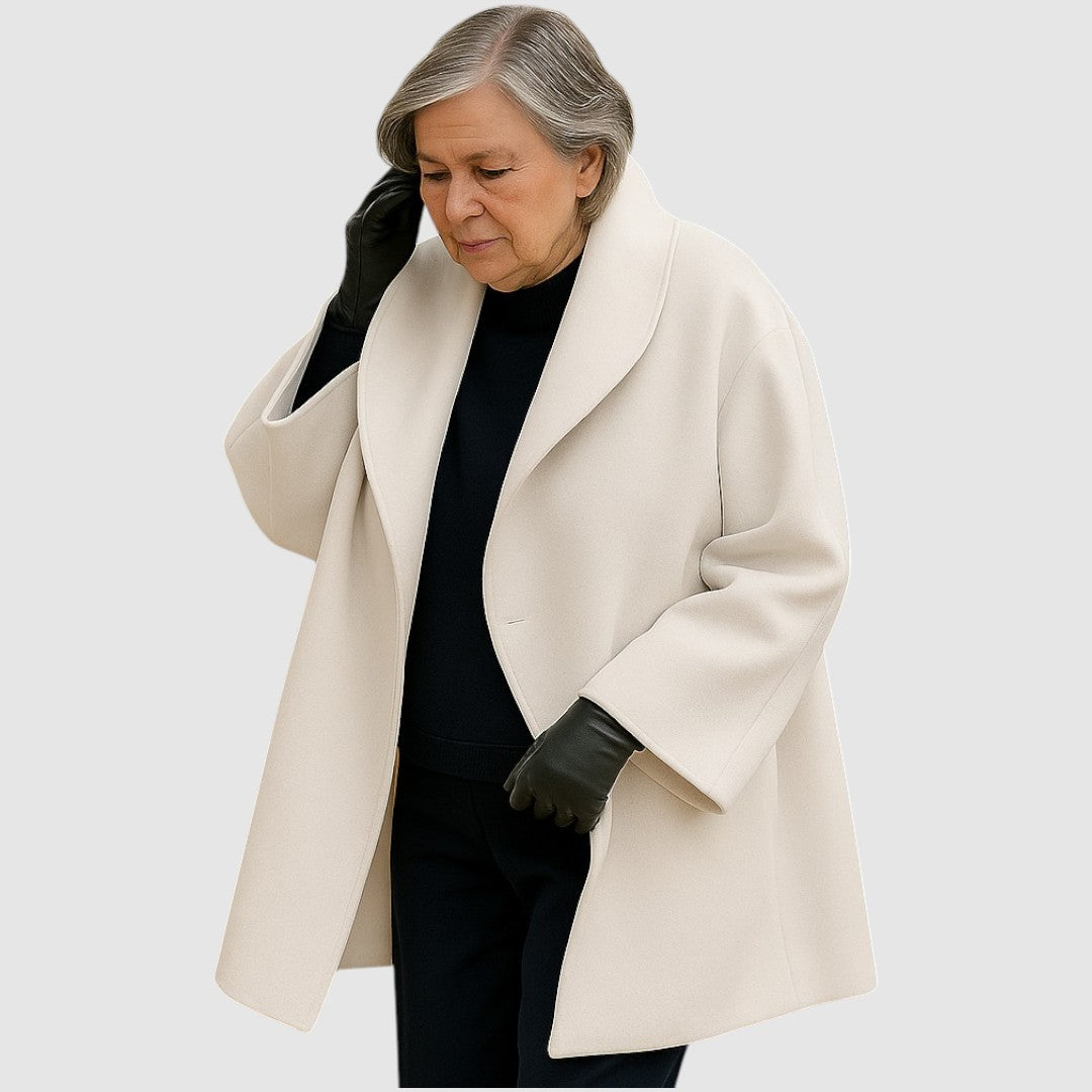 Savrani™ | Cappotto in lana e cashmere giacca a vento