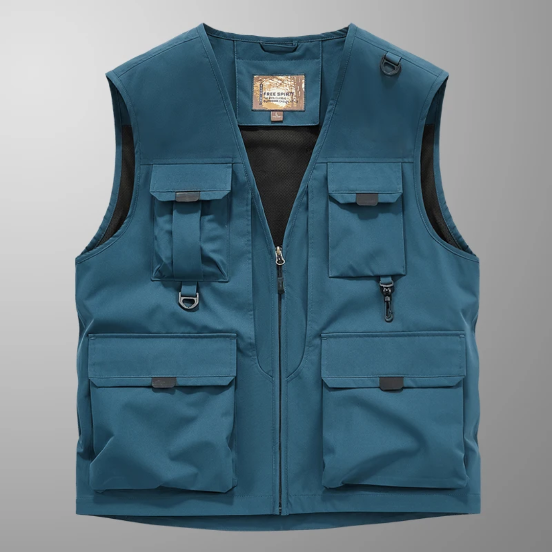 Savrani™ | Gilet cargo elegante e casual