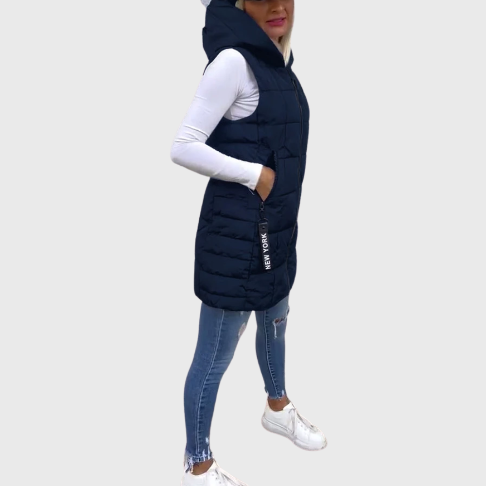 Savrani™ | Cappotto senza maniche imbottito