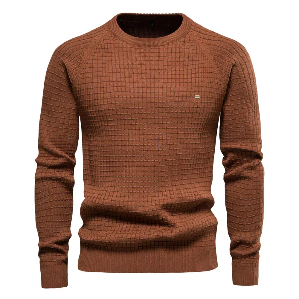 Savrani™ | Maglione da uomo con motivo a quadri