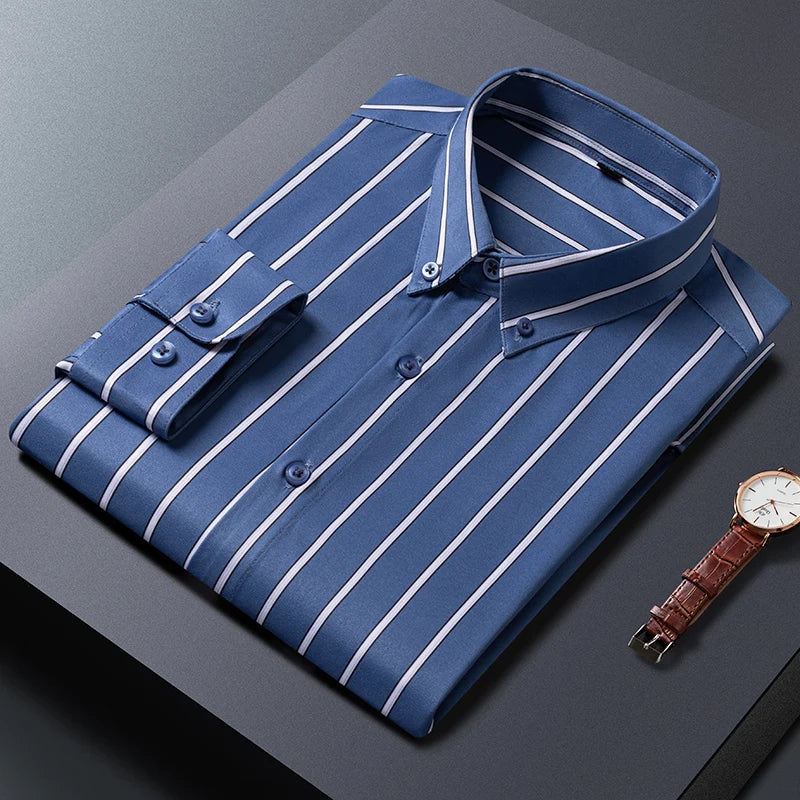 Savrani™ | Elegante camicia a righe da uomo
