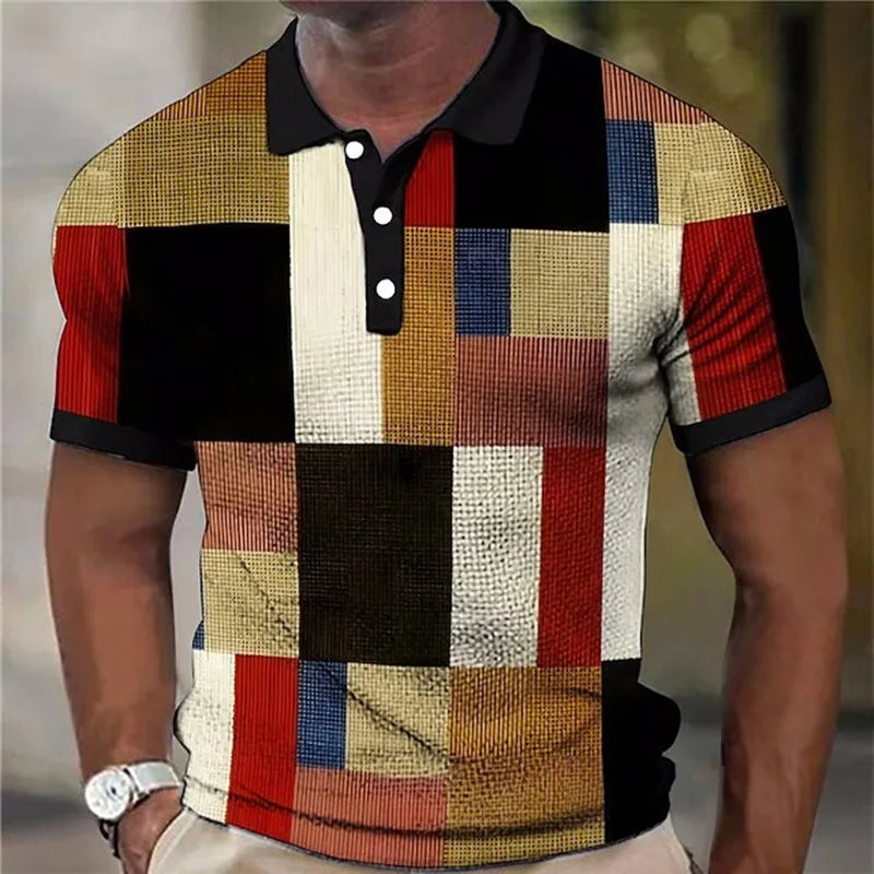 Savrani™ | Polo a righe colorate