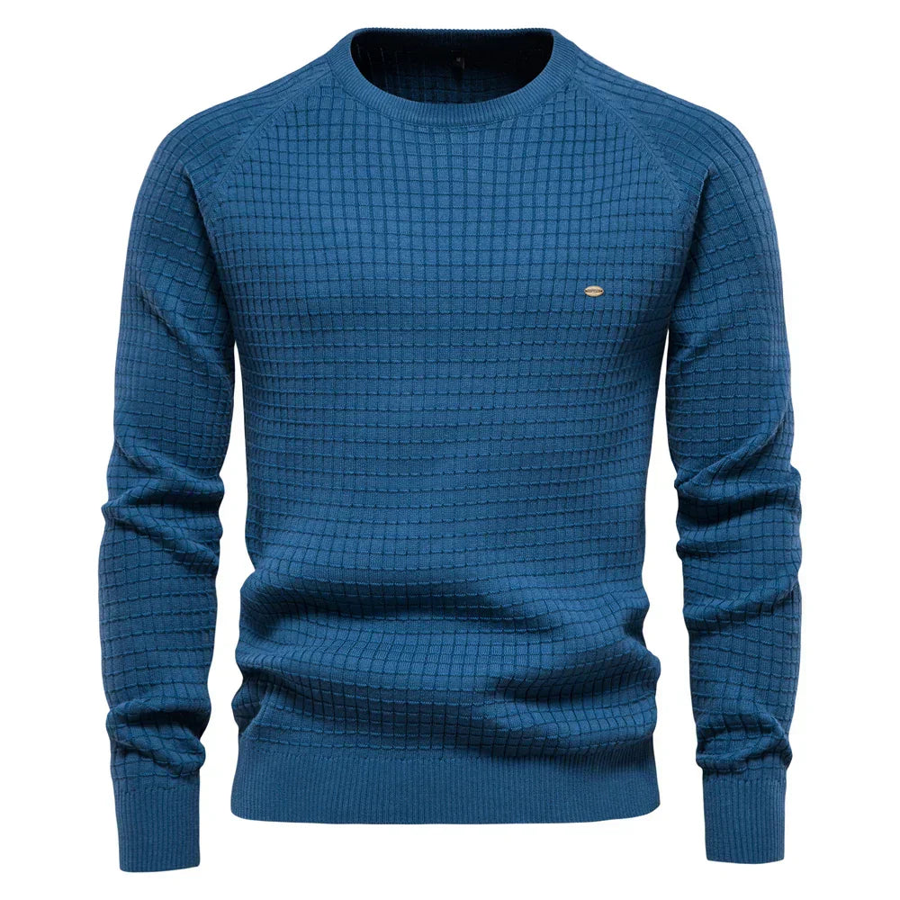 Savrani™ | Maglione da uomo con motivo a quadri