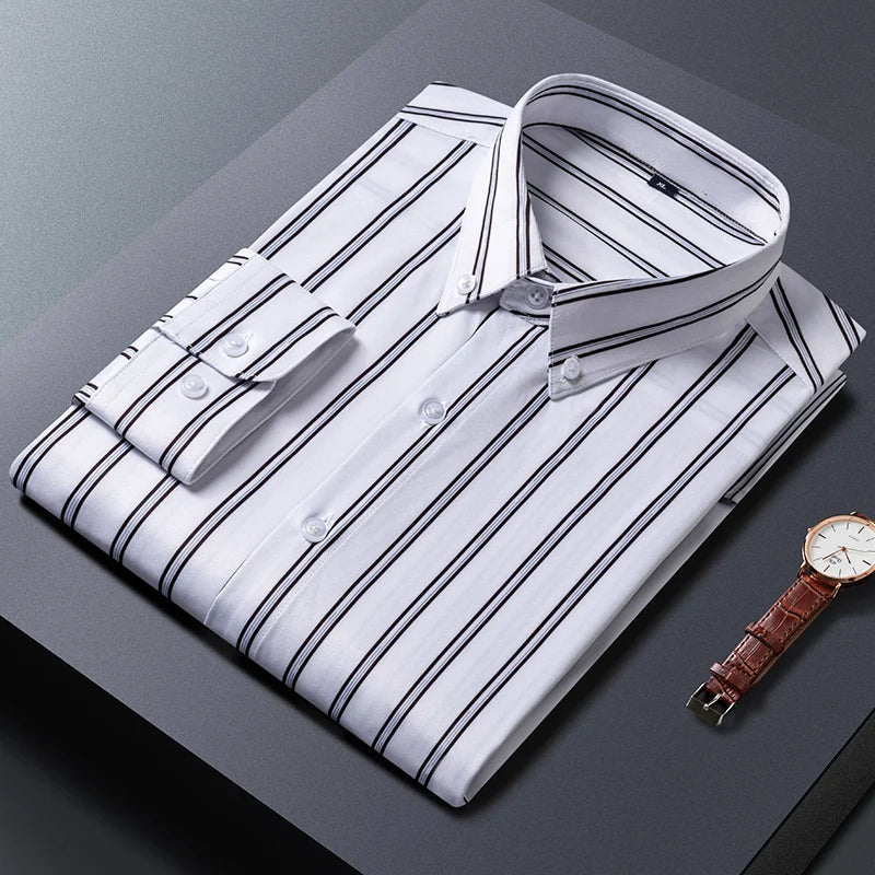 Savrani™ | Elegante camicia a righe da uomo