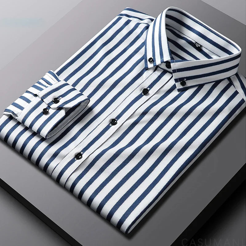 Savrani™ | Camicia Casual a Righe per Uomo
