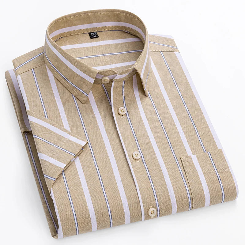 Savrani™ | Camicia di cotone a maniche corte