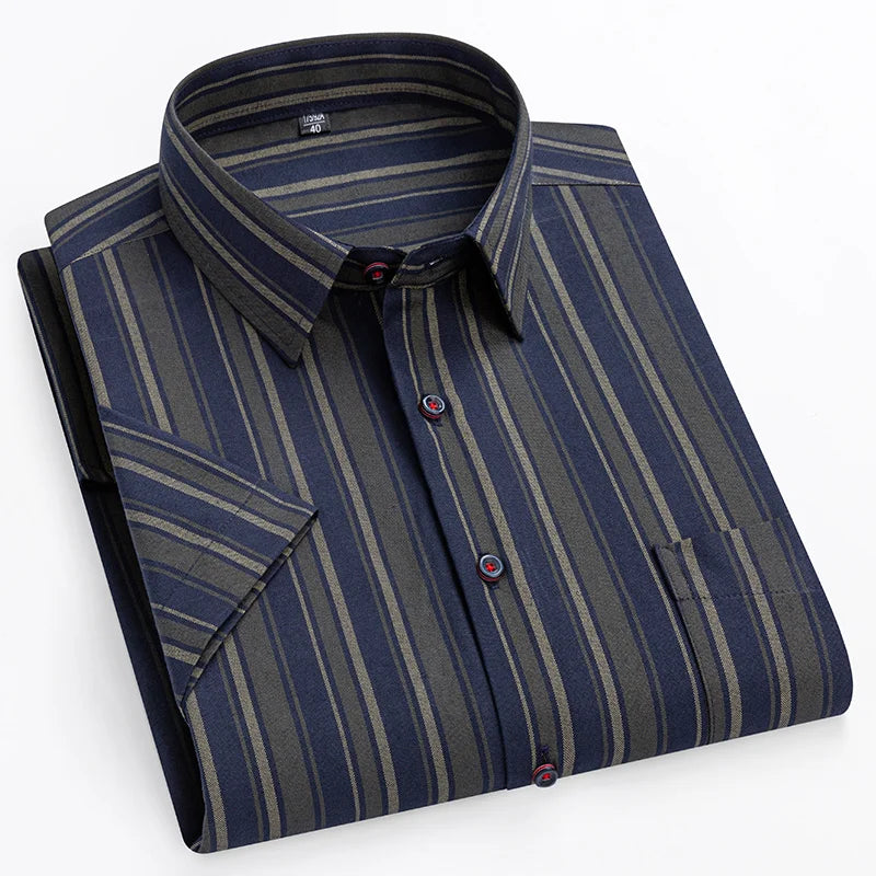 Savrani™ | Camicia di cotone a maniche corte