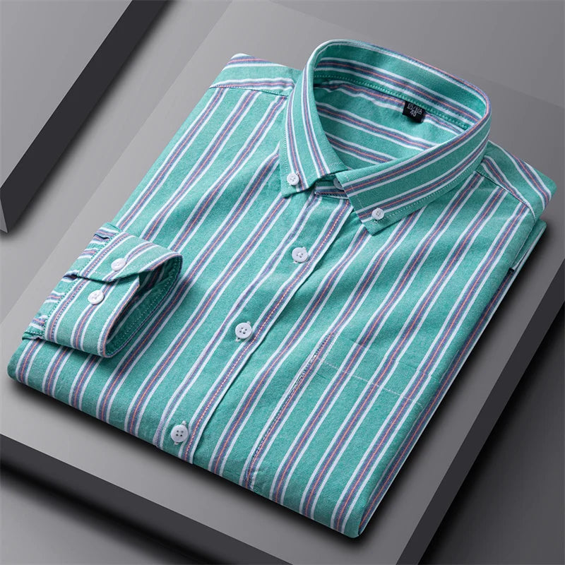 Savrani™ | Camicia Oxford Chic da Uomo