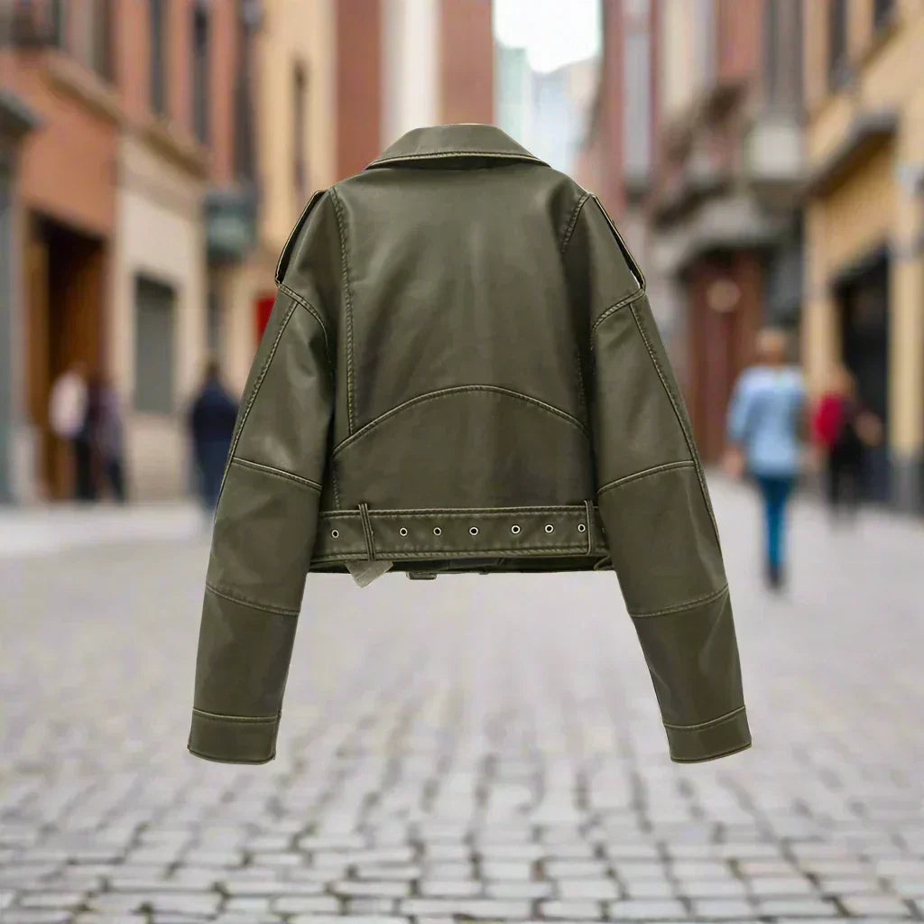 Savrani™ | Giacca versatile in pelle di qualità