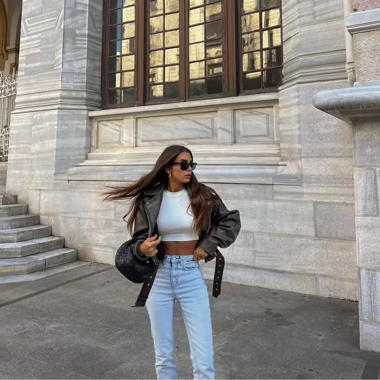 Savrani™ | Giacca versatile in pelle di qualità