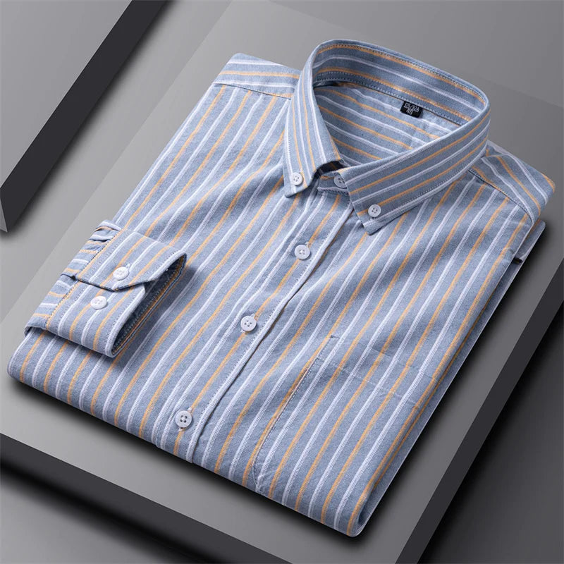 Savrani™ | Camicia Oxford Chic da Uomo