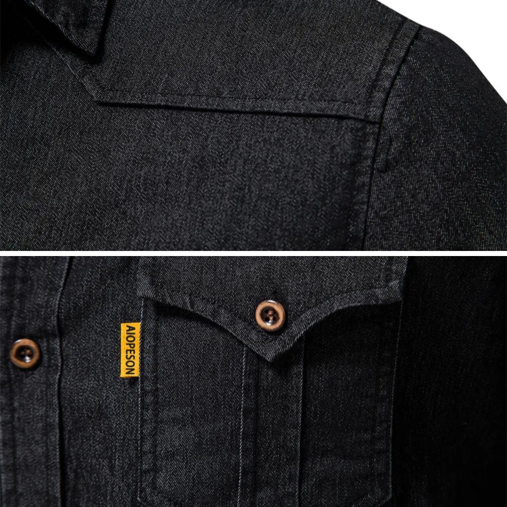 Savrani™ | Camicia in denim slim