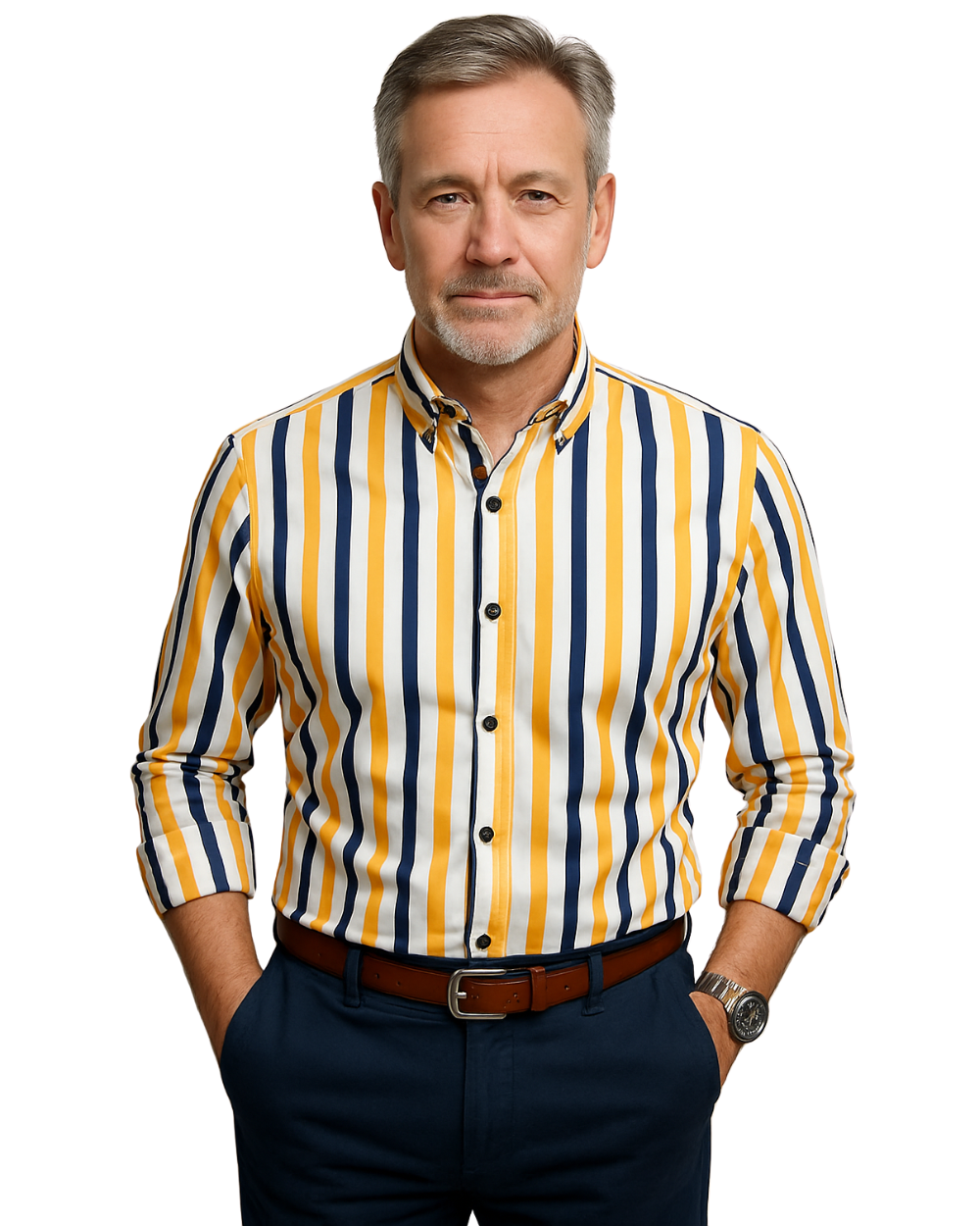 Savrani™ | Camicia Casual a Righe per Uomo