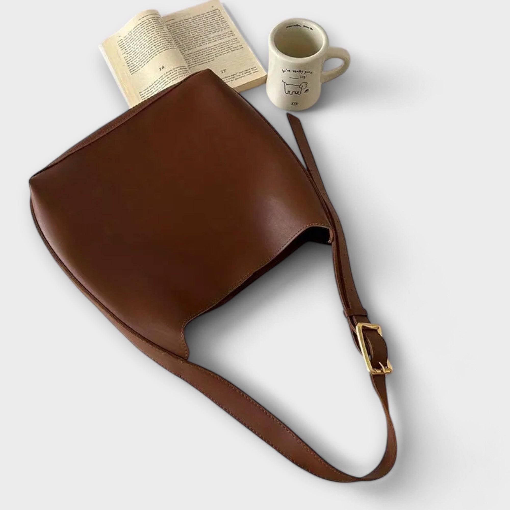 Savrani™ | Elegante Borsa a spalla in pelle