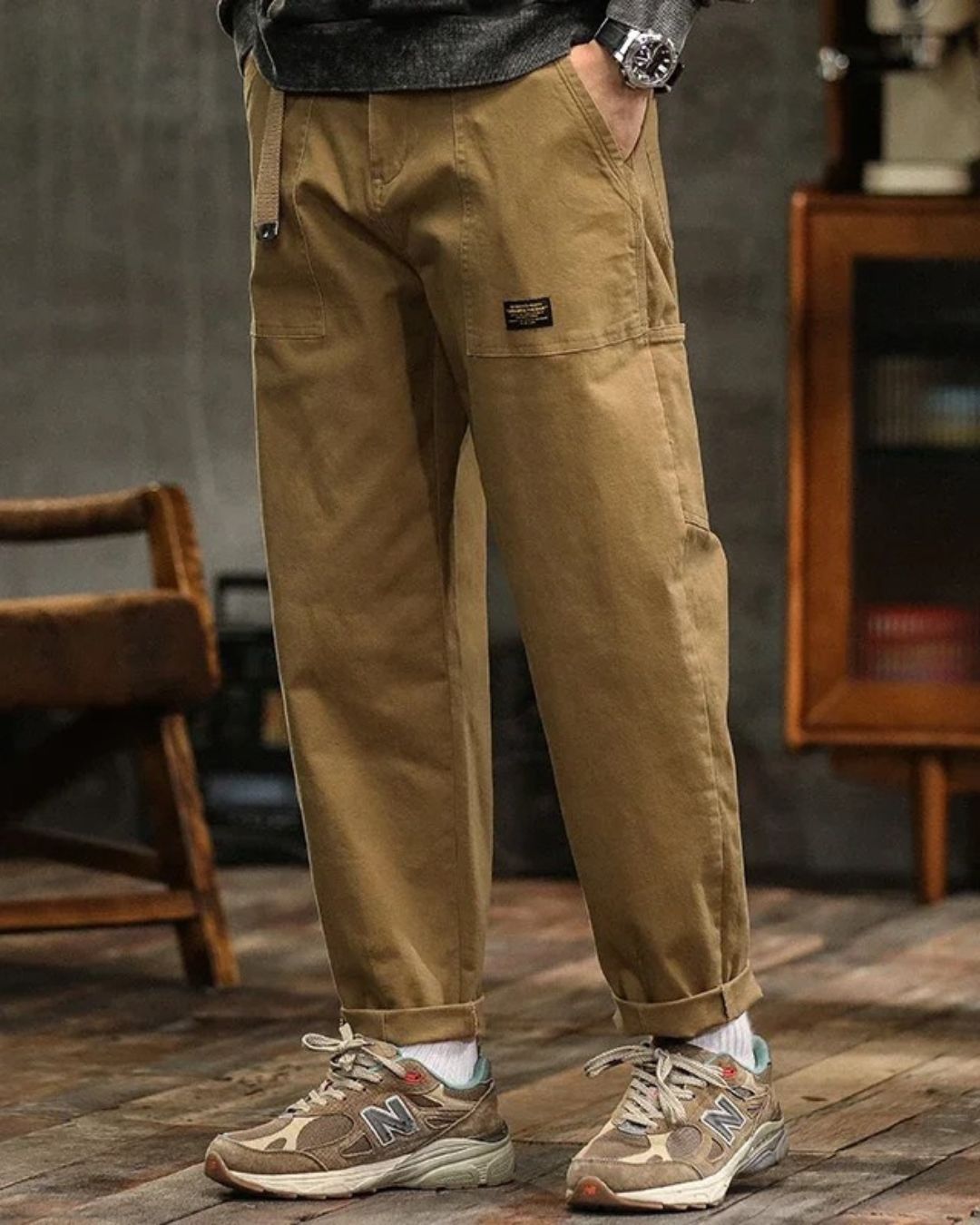 Savrani™ | Pantaloni cargo classici