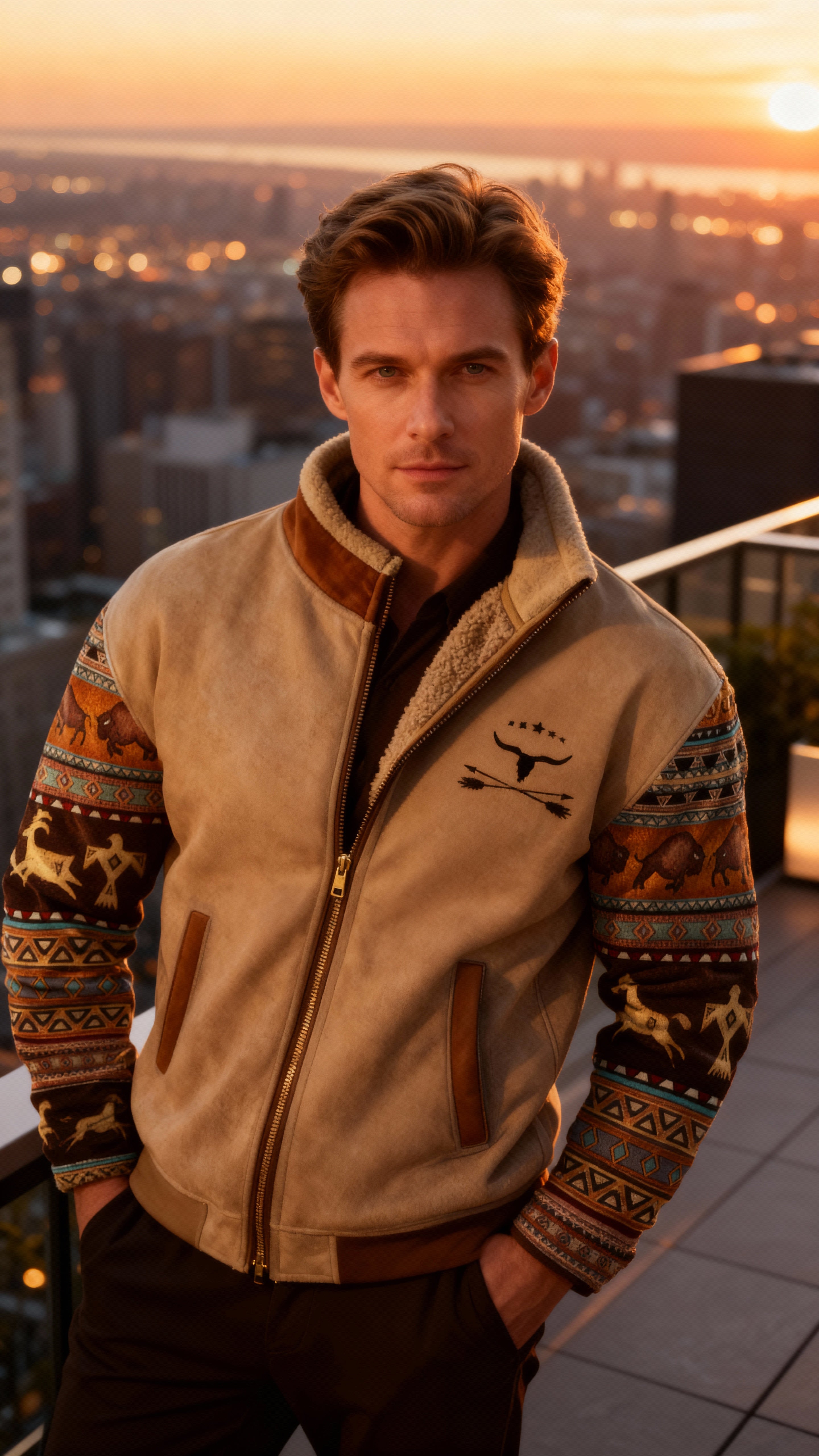 Savrani™ | Giacca elegante in pile con interno termico