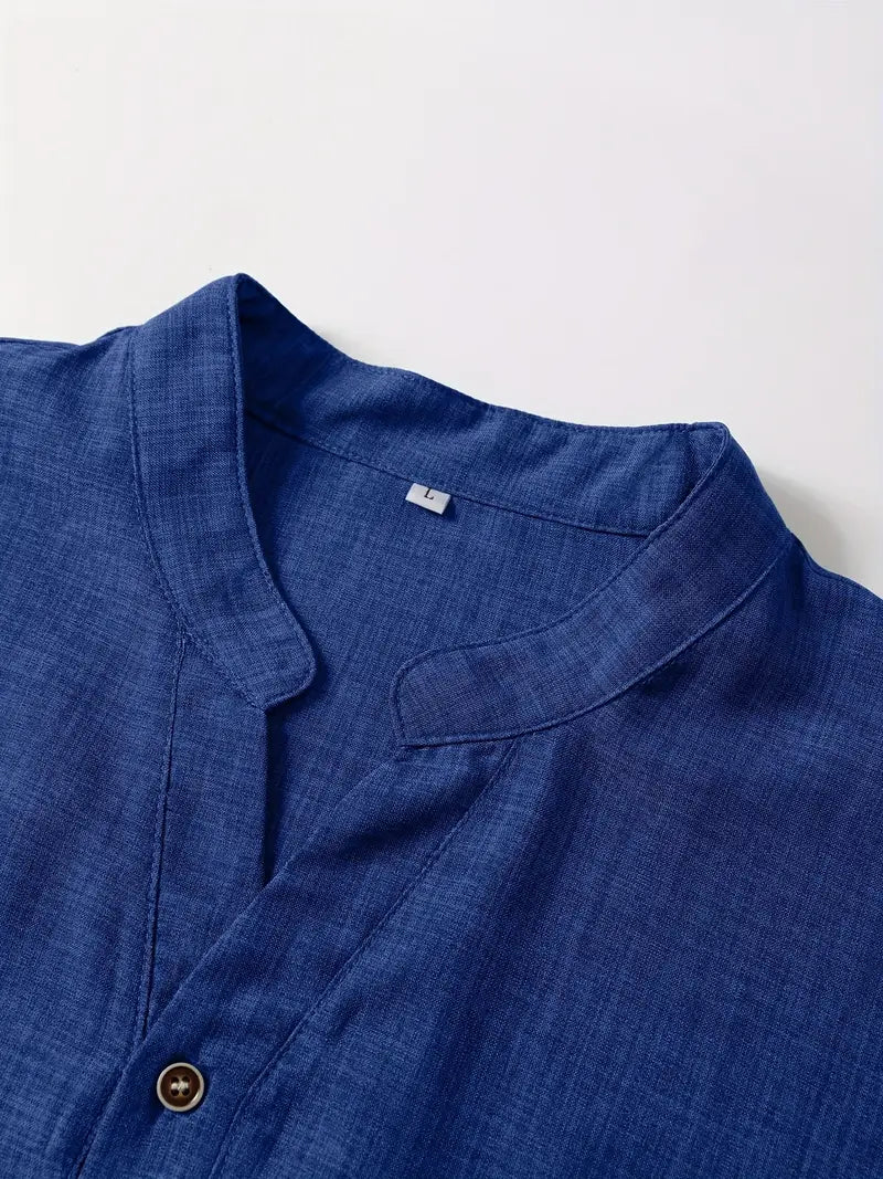 Savrani™ | Camicia a maniche corte con tasca frontale